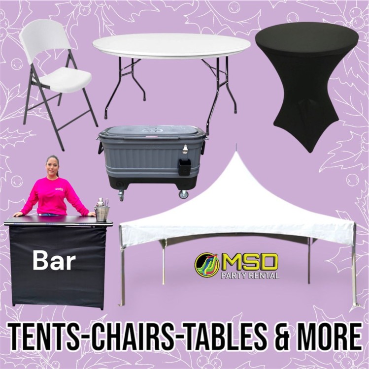 Tables/Chairs & Tent Rentals