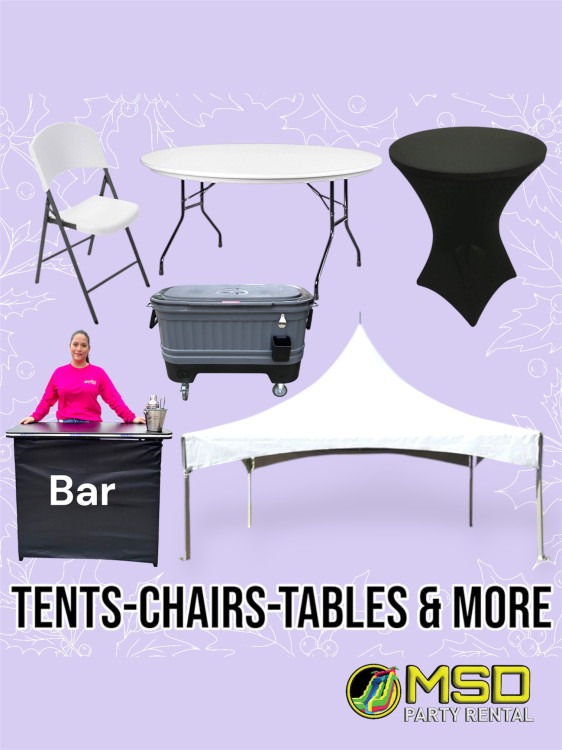 Tables/Chairs & Tent Rentals