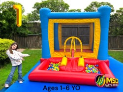 BABY BOUNCE HOUSE ( ages 1-6 YO )