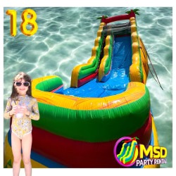 20FT VOLCANO WATER SLIDE