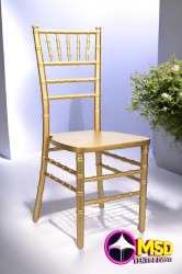 Chivari gold chairs