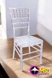 Chivari clear chairs