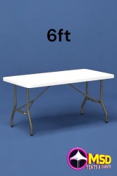 TABLES 6ft